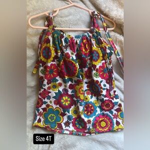 Floral Flowy Girls Top